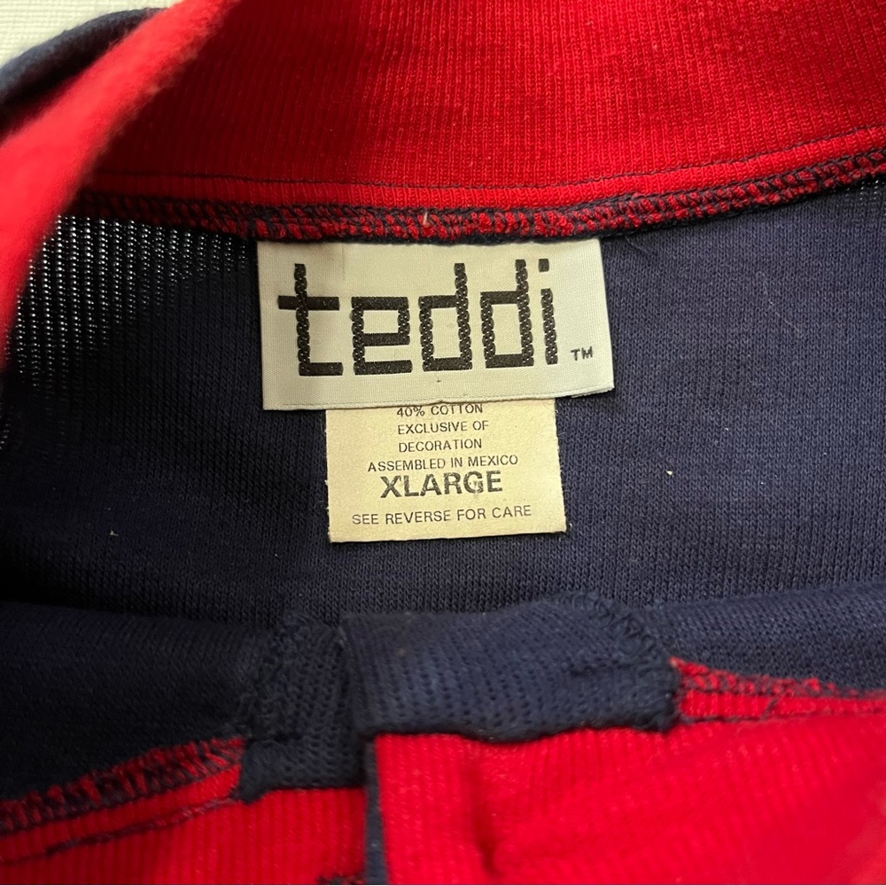 Vintage Teddi Christmas Red Truck Grandma Sweatshirt - Picture 3 of 9